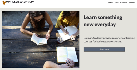 Colmar Academy Education Website